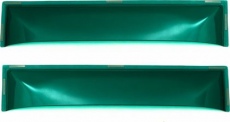 Дефлекторы REIN для окон (вставной) (2 шт.) КАМАЗ 1976-2021 Зеленый