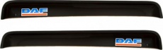 Дефлекторы REIN для окон (накладной скотч 3М) (2 шт.) DAF XF 95 1998-2021 (прямой) Дымчатый
